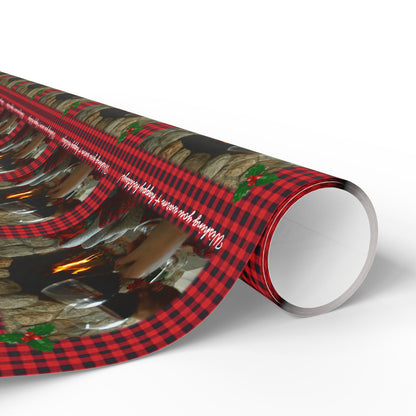 Cozy Holiday Cheers – Holiday Wrapping Paper