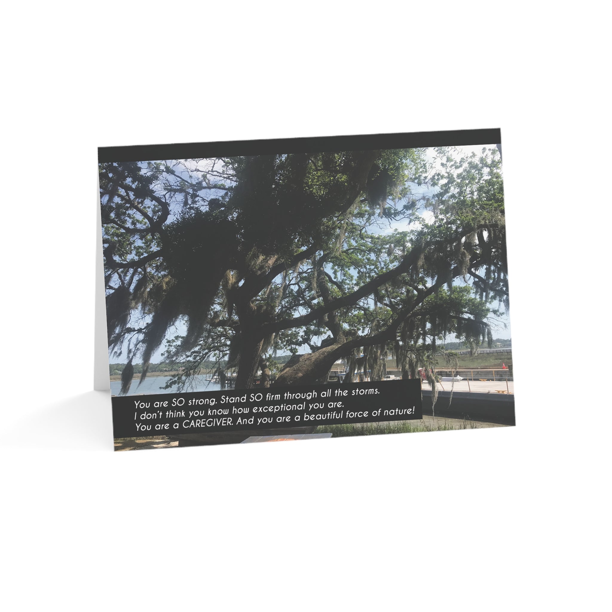 The Strong One Protects Us All – Empathy & Support Card, Caregiver