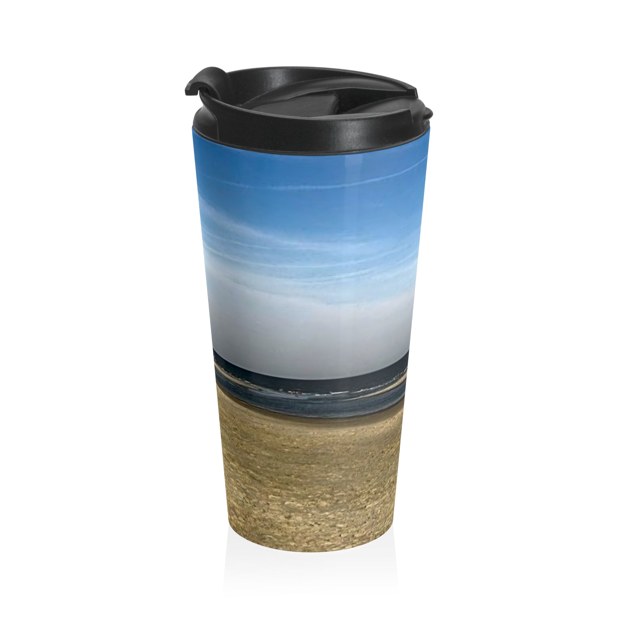 I Need the Beach. And My Bevvy. – Stainless Steel Travel Mug