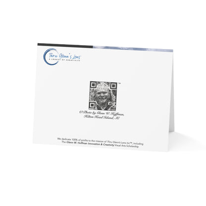 A Desolate Beach Brings Peace-Sympathy Card, Loss of Husband