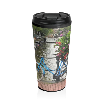 Amsterdam Transportation – Stainless Steel Travel Mug