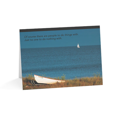 Sadly Passing The Time – Loss of Friend, Sympathy Card