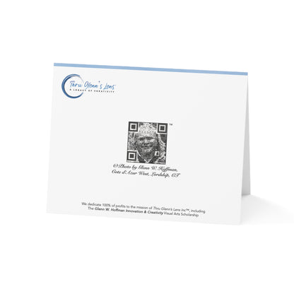 Wonderful Lilies, The Sea & You - Thank You Card, Personal Gratitude