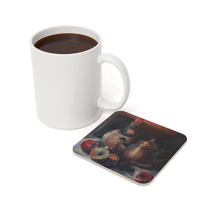 Chianti Still Life - Drink Coaster, Strokes of Genius Collection