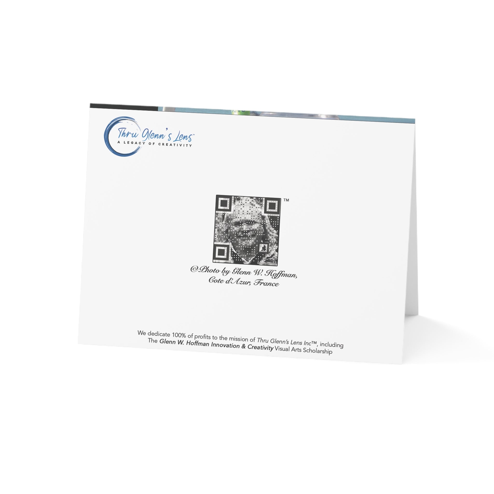 Afternoon Rosé on the Cote d'Azur- Grief, Sympathy Card, Loss of Mother