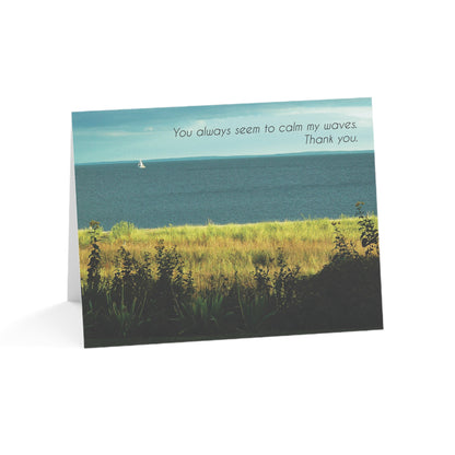 The Beauty of Calm Waters – Thank You Card, Personal Gratitude