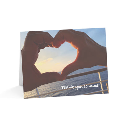 Two Hands, One Heart – Thank You Card, General Gratitude