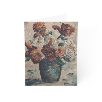 White Hydrangeas & Roses - Strokes of Genius Artwork Collection