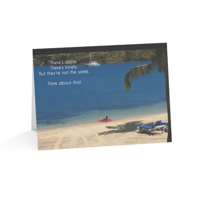 Happily Floating Solo – Empathy, Support Card, Loneliness, Feeling Alone