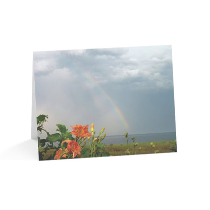 Just a Rainbow, Daylilies & The Sea - Rainbows Collection