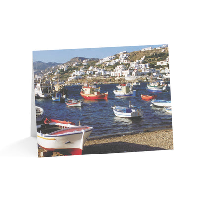 Busy Little Mykonos Harbor – Glorious Greek Islands Collection
