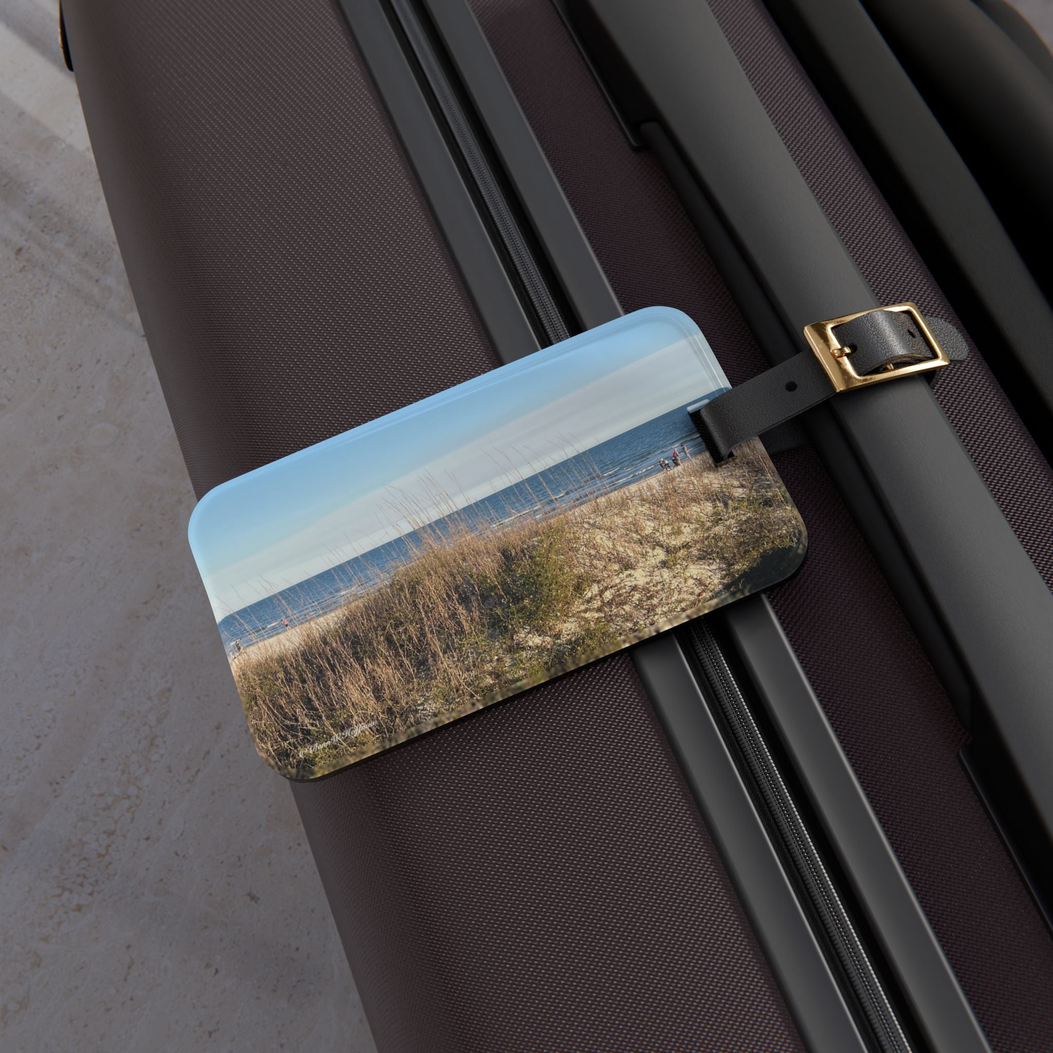 "Off to the Seashore!" – Luggage Tag