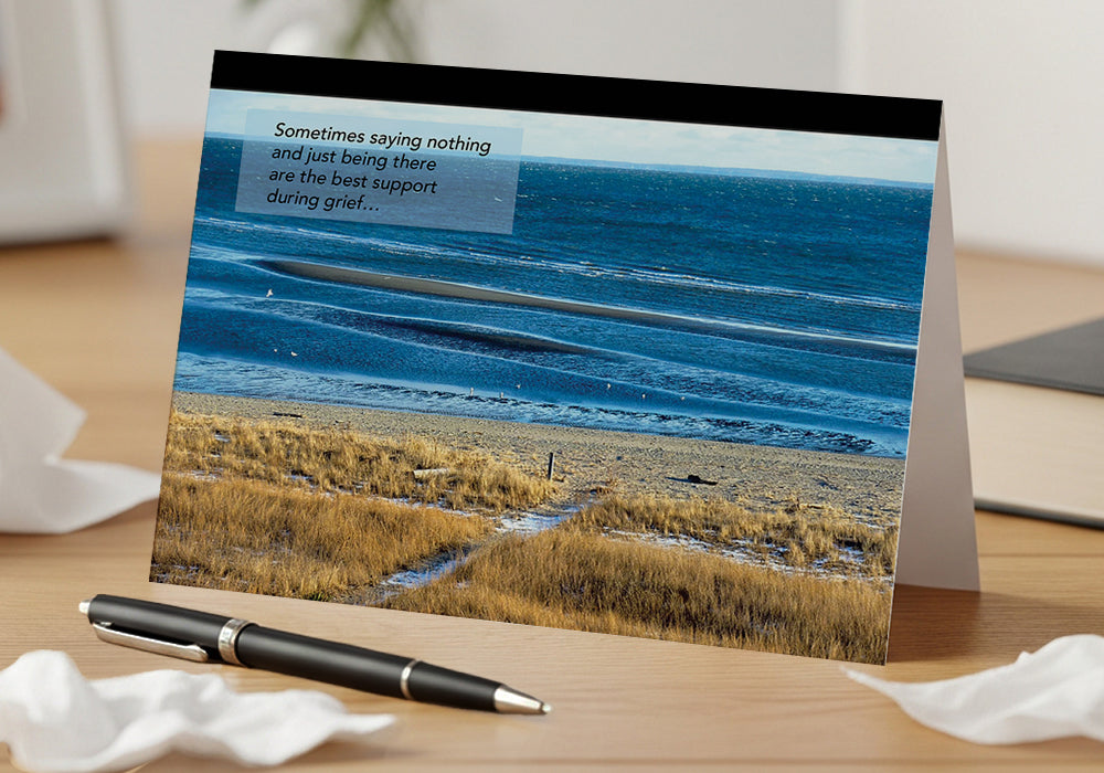 As the Tide Rolls In - Grief, Sympathy Card, General Loss