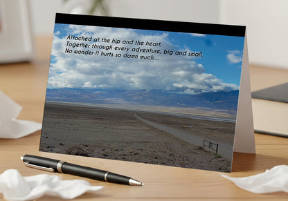 Lonely Adventures – Loss of Friend, Sympathy Card