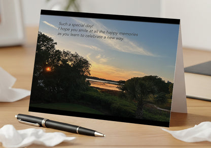 A Special Day Remembered - Grief, Sympathy Card, Tough Days