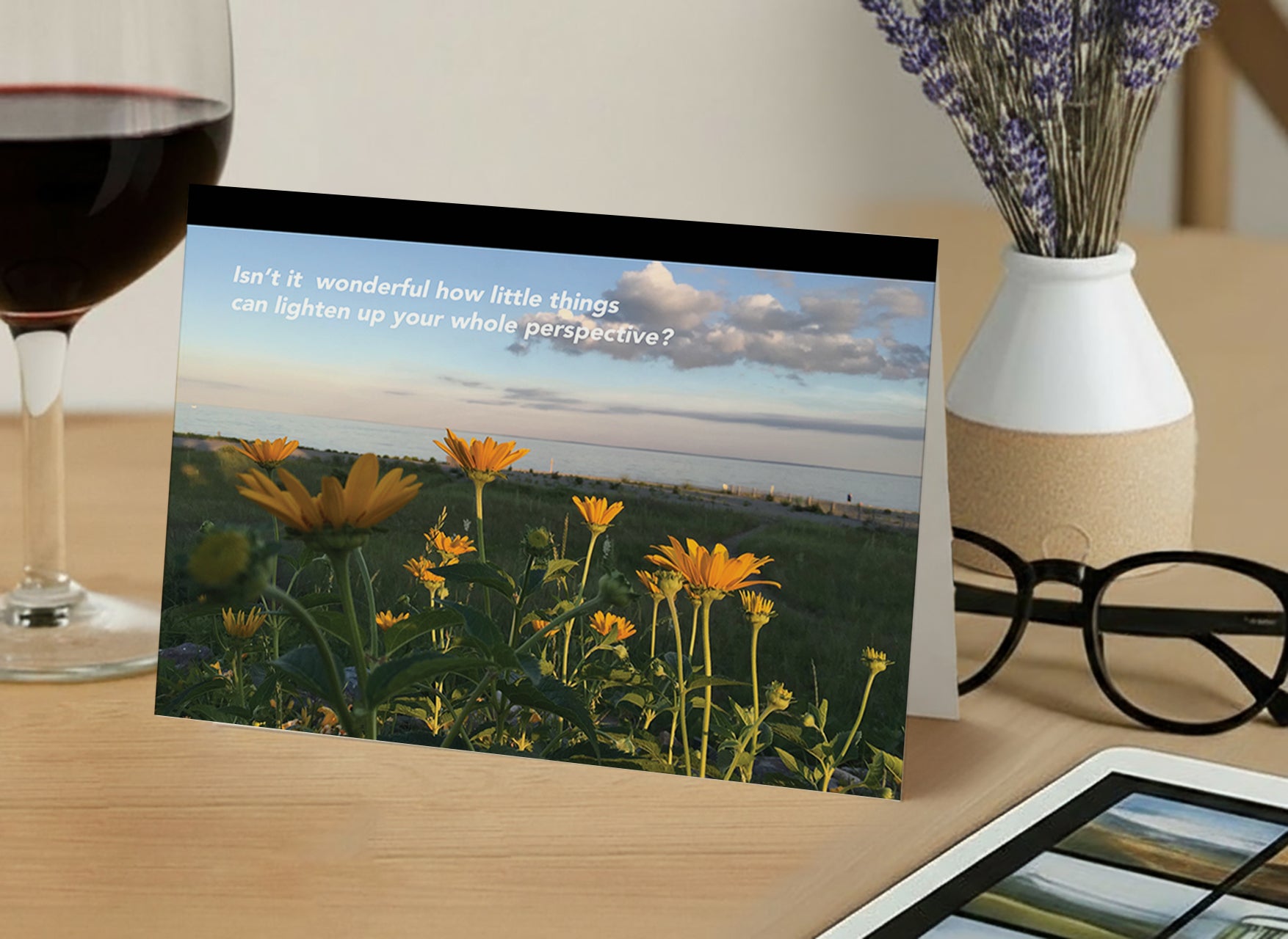 Lighten Your Heart – Empathy, Friendship,Thinking of You Card