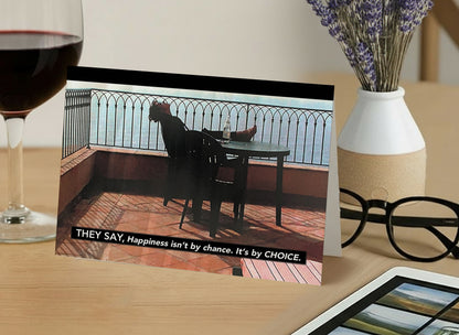 Exhaustion or Bliss? Your Call – Empathy, Support Card, Encouraging Thoughts