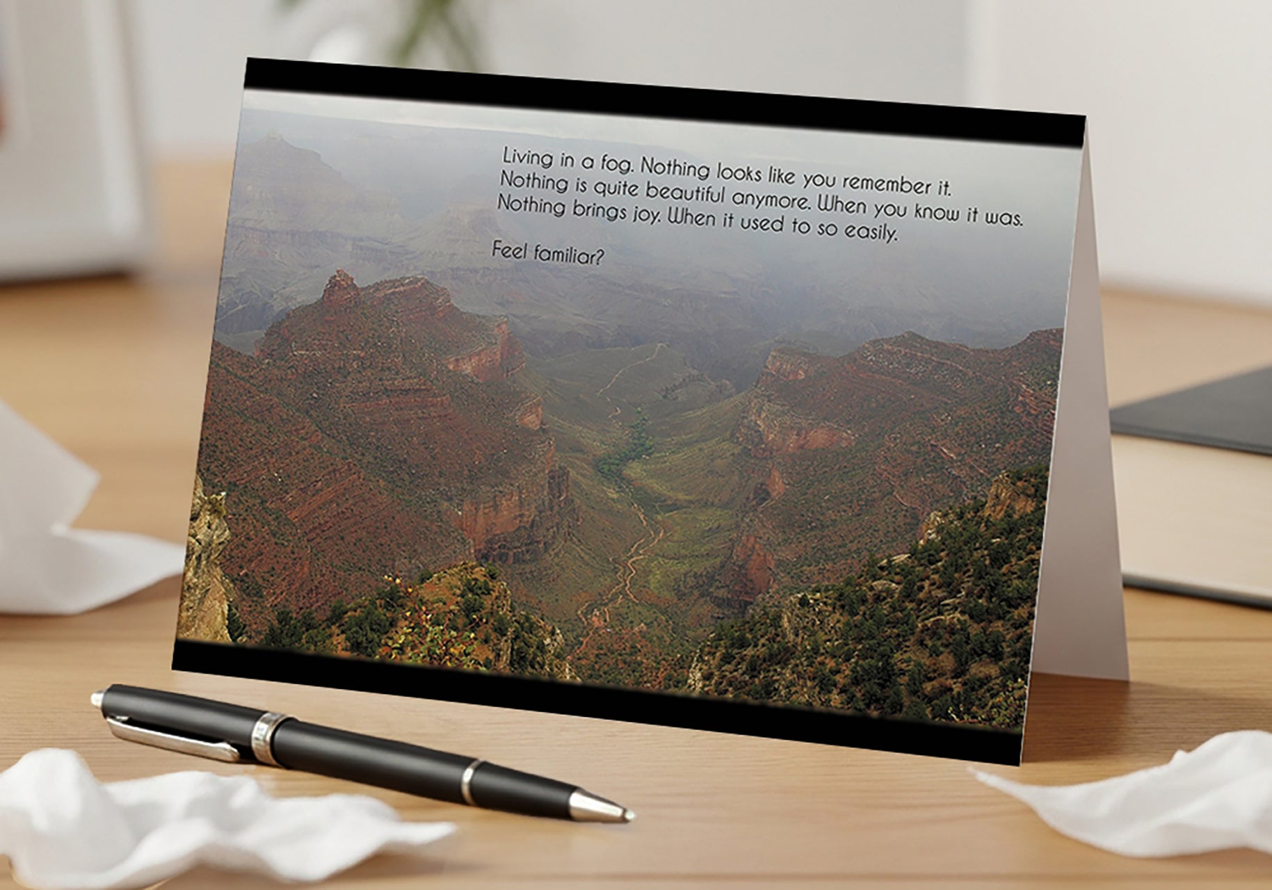 Misty Memories – Grief, Sympathy Card, Follow Up During Grief