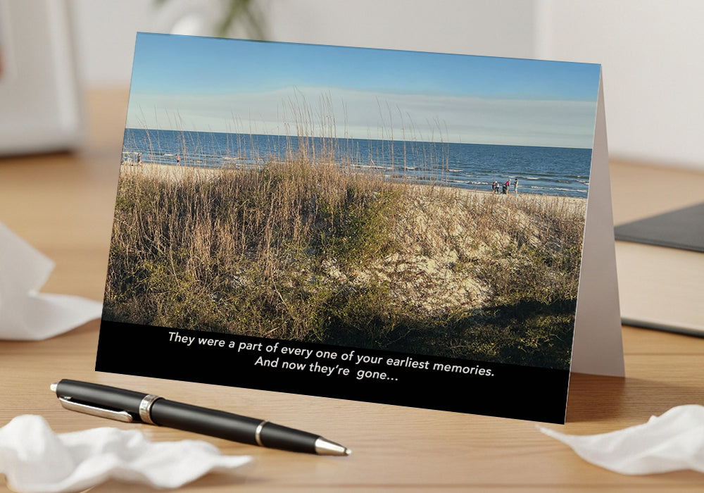 Young Memories, Best Memories – Loss of Sibling, Grief, Sympathy Card