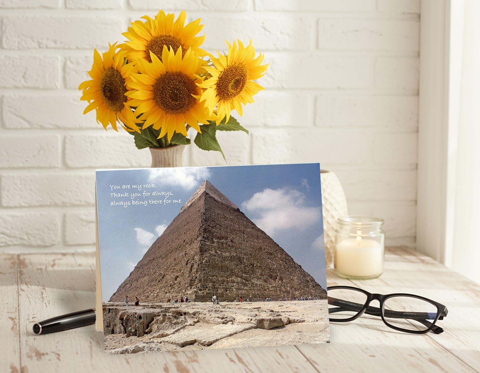 The Strength of Friends - Thank You Card, Personal Gratitude