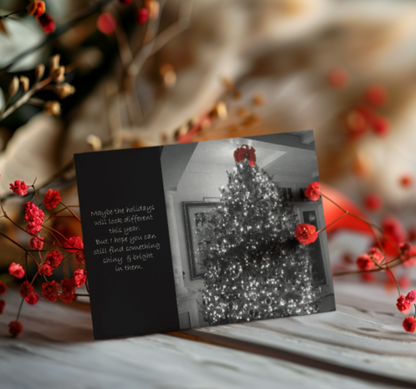 Shiny & Bright Somewhere – "The Holidays Are Hard" Holiday Card