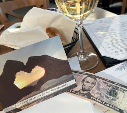 I Give a Buck–   Kindness & Appreciation Card