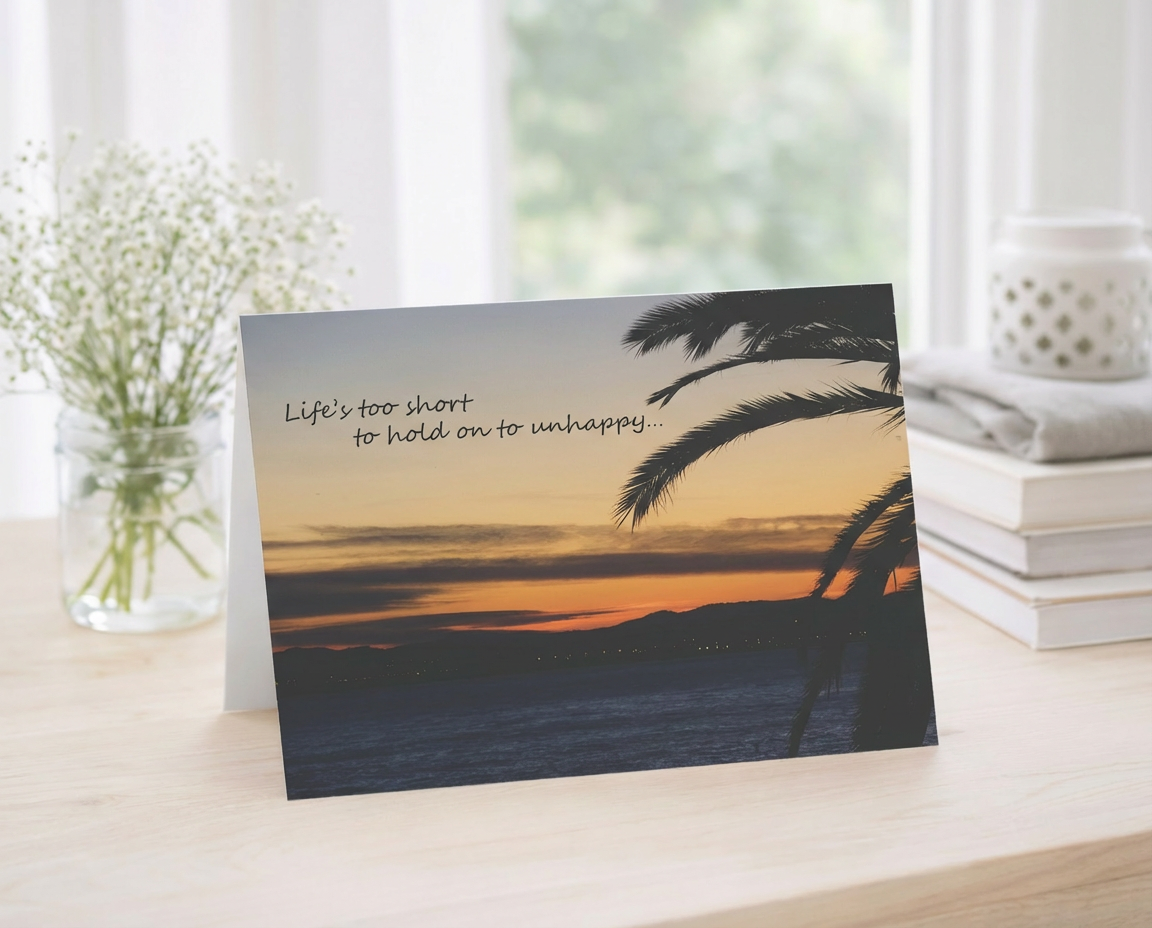 Time to Let Go of The Negative - Clear the Air, Apology Card