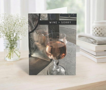 A Super Chill Way to Say I'm Sorry - Clear the Air, Apology Card