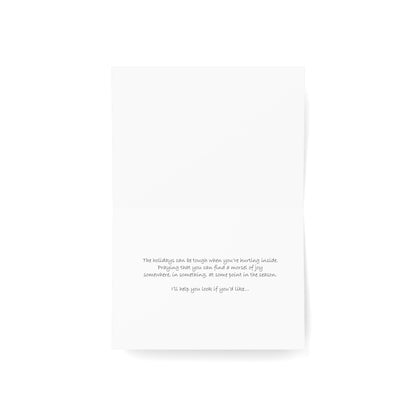 Shiny & Bright Somewhere – "The Holidays Are Hard" Holiday Card