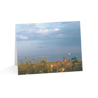Simple Wild Flowers & A Boat - Coastal Bluff Beauty Collection