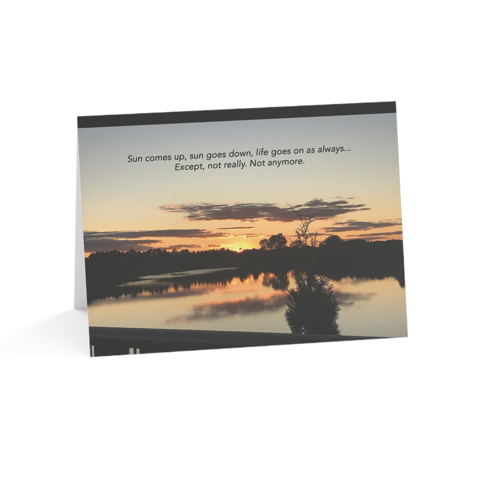 Day by Day - Grief, Sympathy Card, Loss of Wife