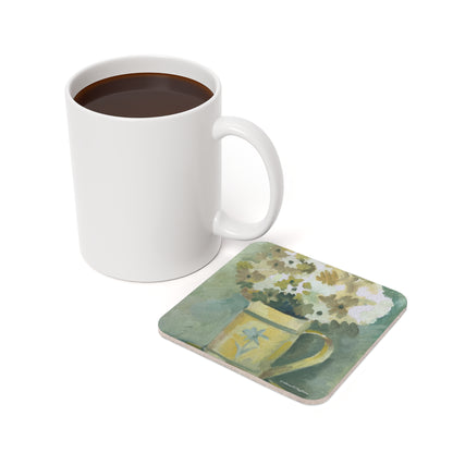 Daisies in a Mug - Drink Coaster, Strokes of Genius Early Years Collection