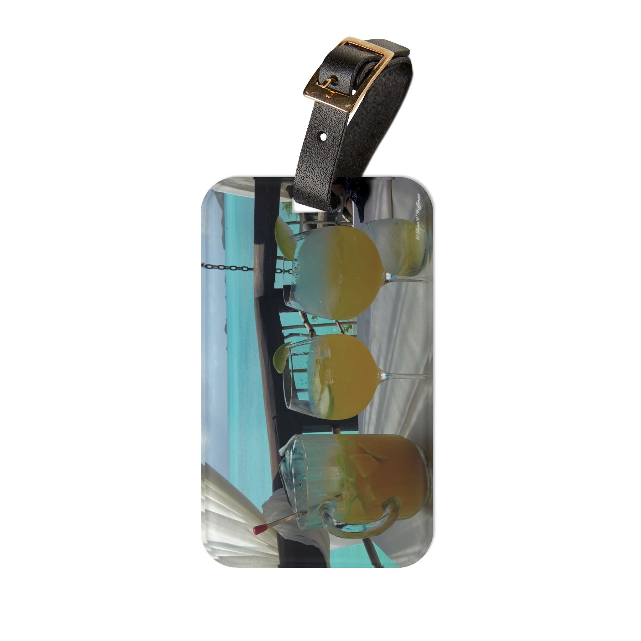 "Off to the Boat Drinks!" - Luggage Tag