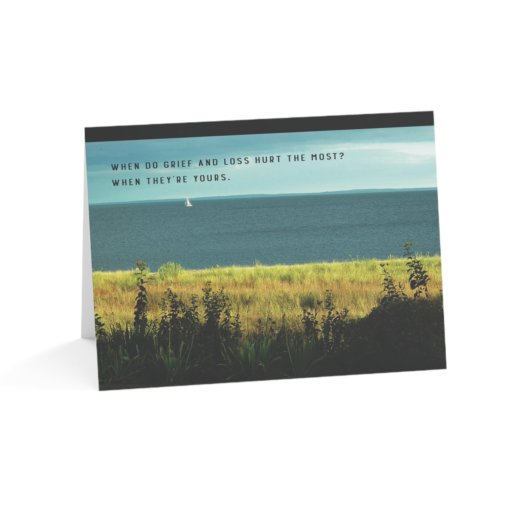 Late Afternoon Sail- Grief, Sympathy Card, General Loss