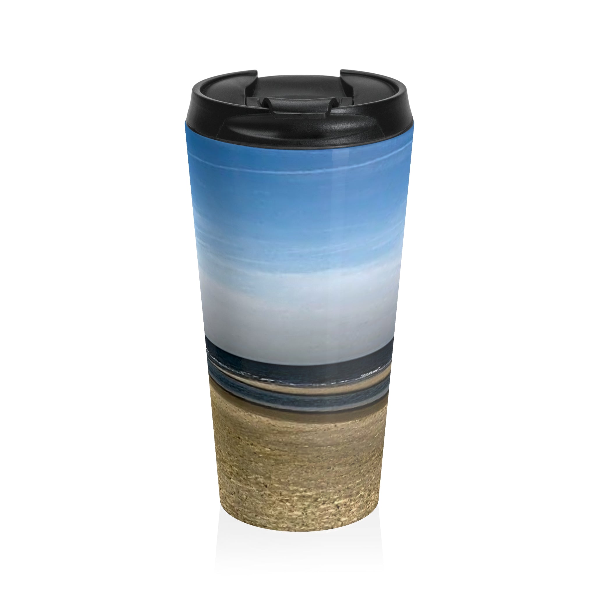 I Need the Beach. And My Bevvy. – Stainless Steel Travel Mug