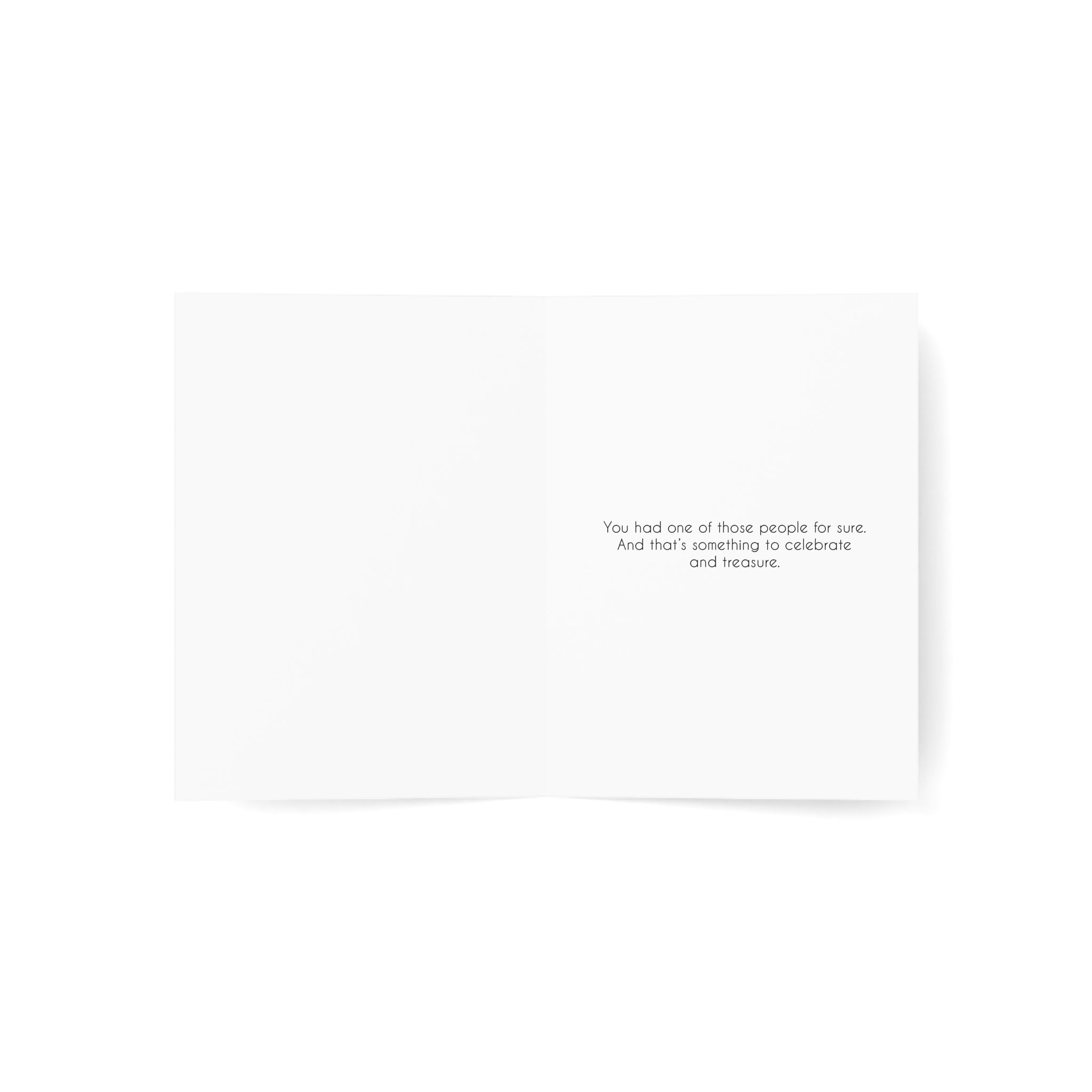 Too Wonderful to Forget - Grief, Sympathy Card, General Loss