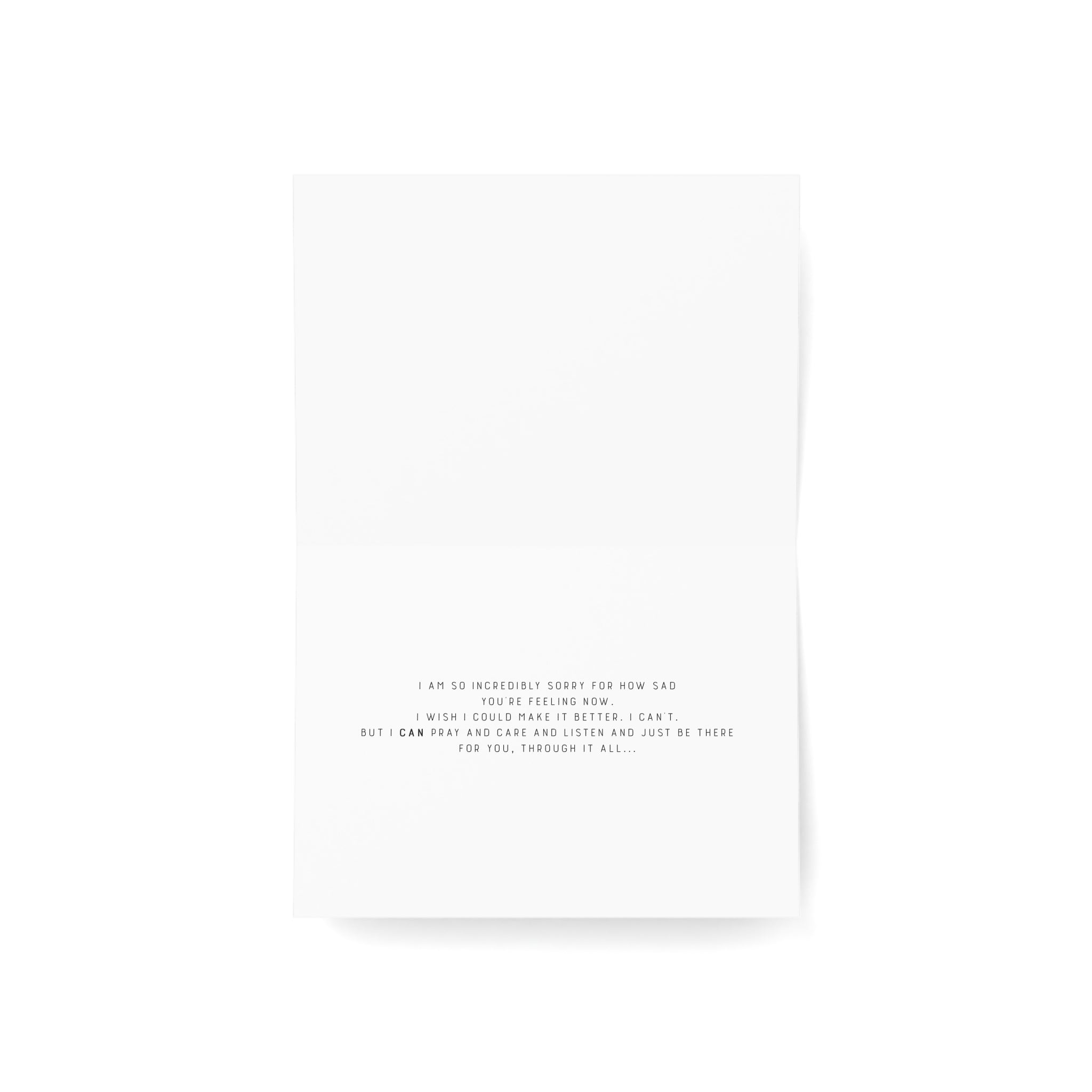 Late Afternoon Sail- Grief, Sympathy Card, General Loss