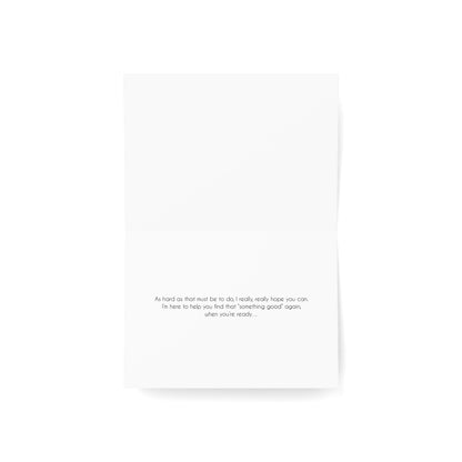 Twilight Musings - Sympathy Card, Loss of Husband