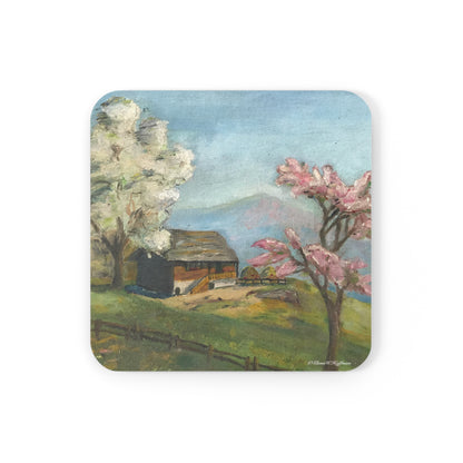 Cheery Blossoms at 13 - Drink Coaster, Strokes of Genius Early Years Collection