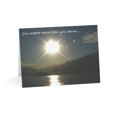 Because You Matter– Thinking of You Card
