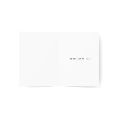 Is No Response a Response? - Clear the Air, Apology Card