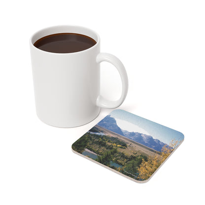 Beauty of The Moraine - Drink Coaster, Jackson Hole Collection