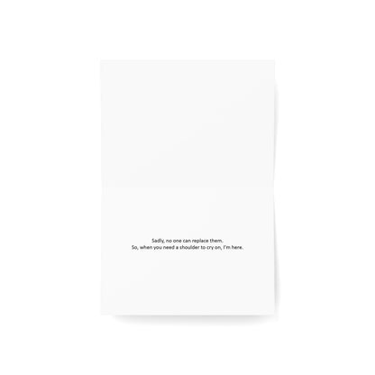 A Void Like No Other – Loss of Sibling, Grief, Sympathy Card