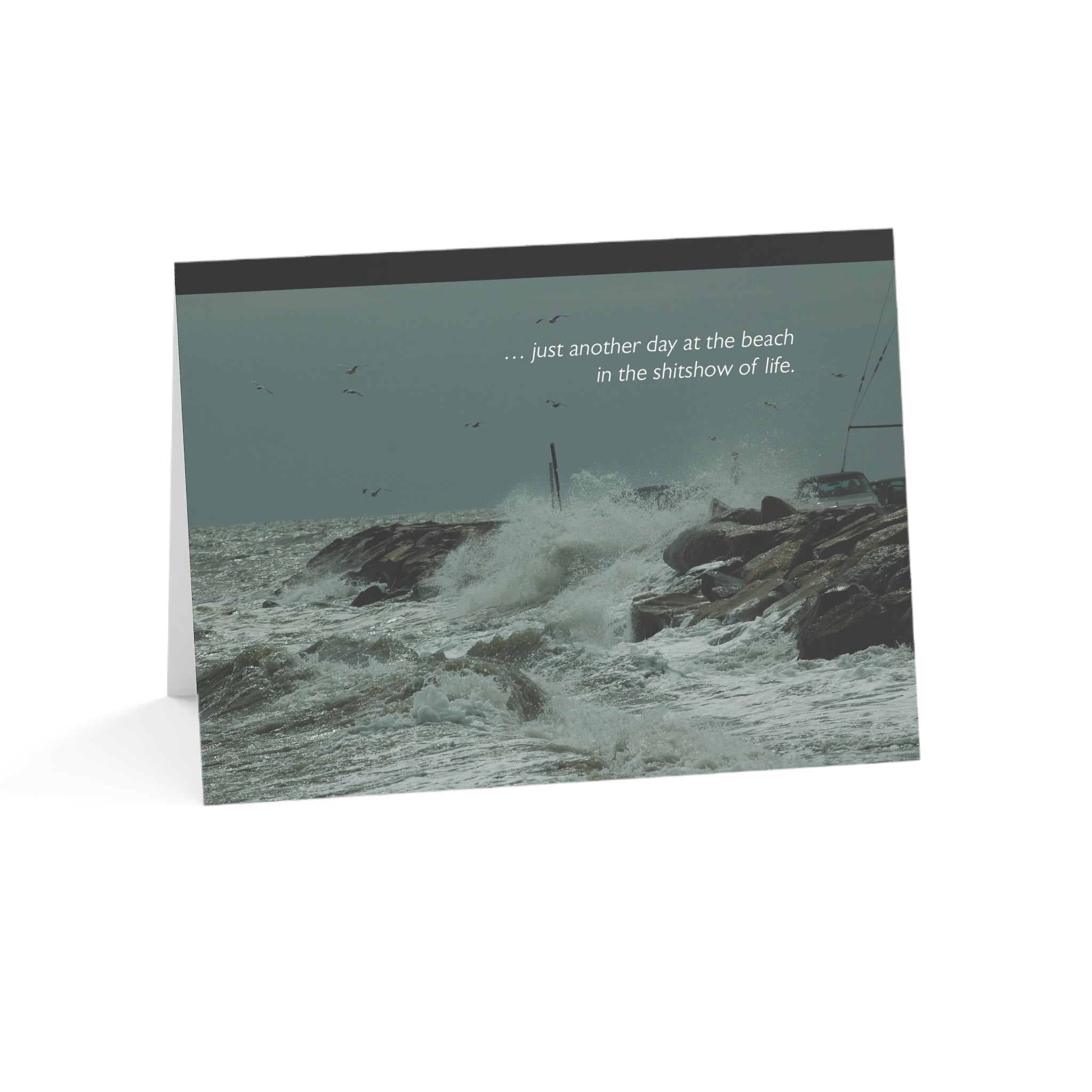 Mother Nature Having a Hissy - Empathy, Support Card, Angry, Pissed at the World