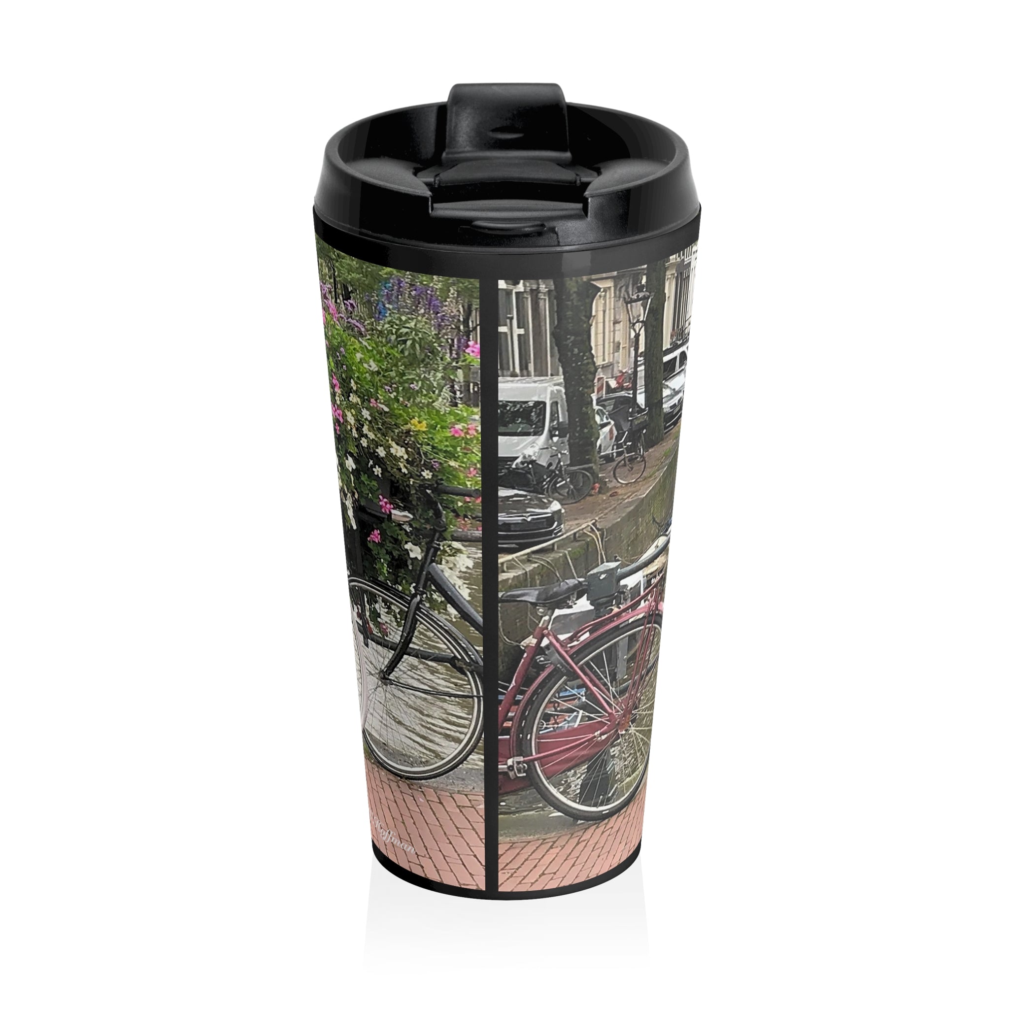 Amsterdam Transportation – Stainless Steel Travel Mug