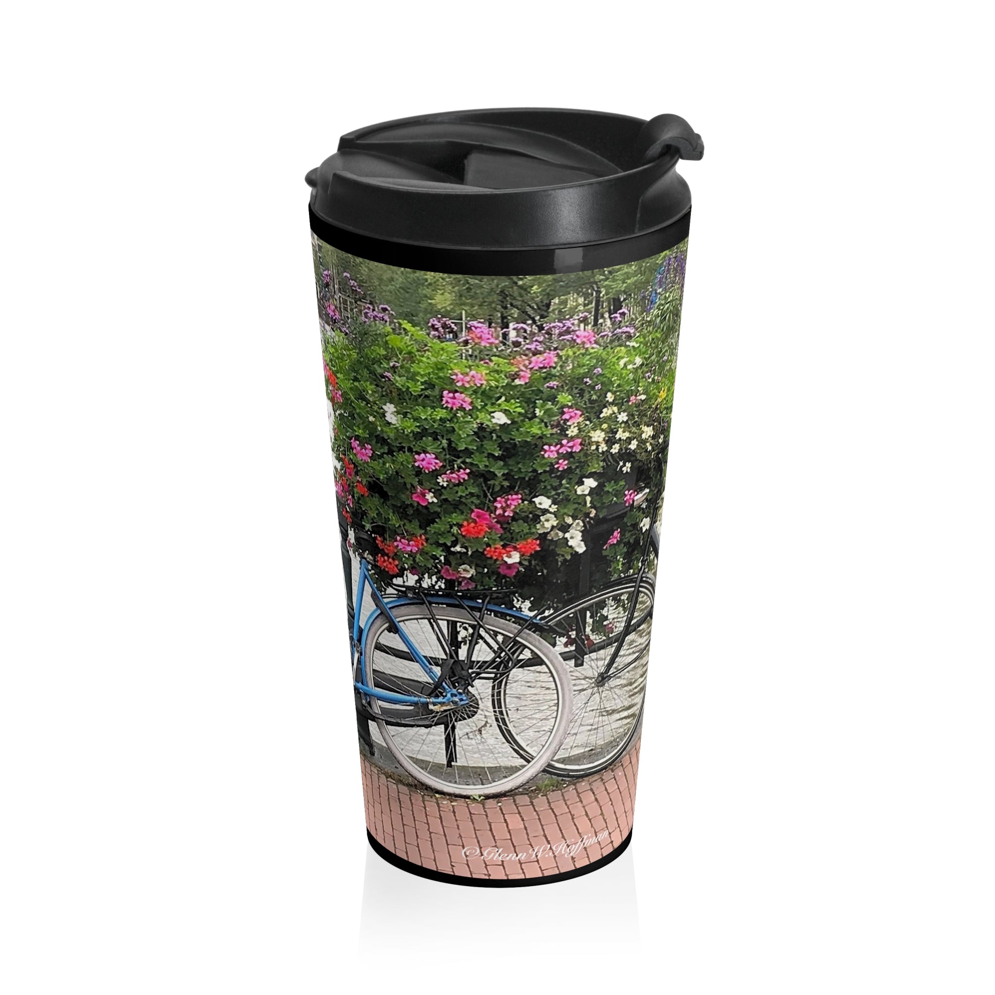 Amsterdam Transportation – Stainless Steel Travel Mug