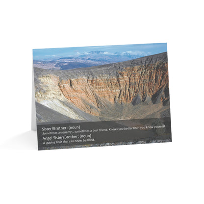 A Void Like No Other – Loss of Sibling, Grief, Sympathy Card