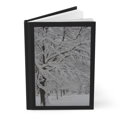 New for The Holidays: Snuggling into Your Thoughts – Hardcover Blank Journal