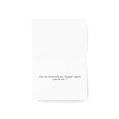 Time to Let Go of The Negative - Clear the Air, Apology Card
