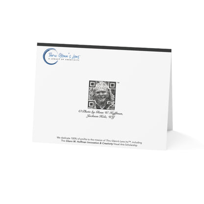 Alpine Lake Reflections of You – Loss of Friend, Sympathy Card